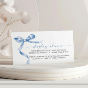 D'accompagnement Carte du boîtier du Baby shower d'affichage à cach