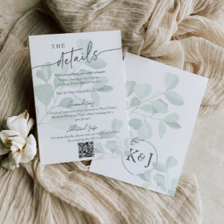 D'accompagnement Carte incluse dans l'enveloppe