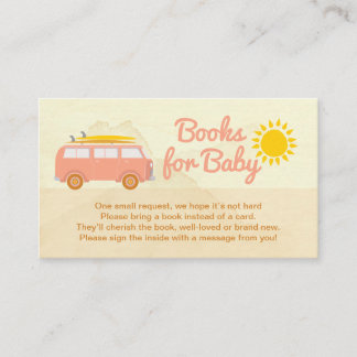 D'accompagnement Carte Livres pour Bébé Bébé Rose à bord 