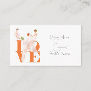 D'accompagnement Carte Mariage du site web lesbienne de deux mariée
