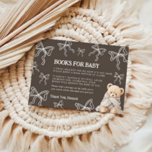 D'accompagnement Carte Ours Livres pour Bébé