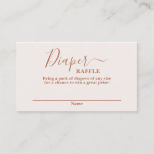 D'accompagnement Carte rabat minimaliste baby shower rose