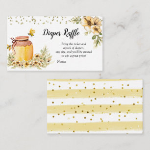 D'accompagnement Carte Raffle de la couche de fleur de maman à bee