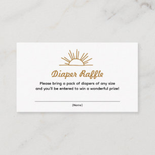 D'accompagnement Carte Retro Sunshine Diaper