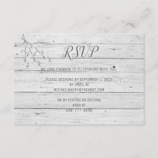 D'accompagnement Carte RSVP/Réponse de destination Ancre plage