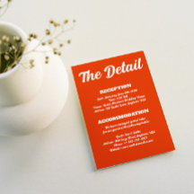 Chic Retro Mariage Détails Carte de boîtier