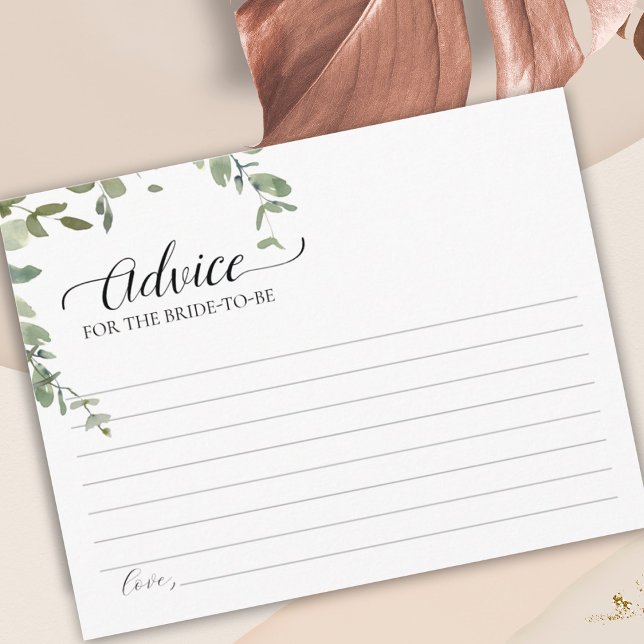 D'accompagnement Conseil De Verdure Simple Pour La Carte De Mariée  (Créateur téléchargé)