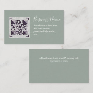 D'accompagnement Créer son propre Carte de visite de code QR - Beau