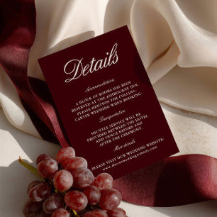 D'accompagnement Elégant site Mariage de Bourgogne Carte de boîtier