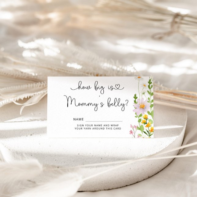 D'accompagnement Fleur sauvage quelle est la taille de la carte de  (Créateur téléchargé)