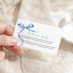 D'accompagnement Livre bleu pour la carte de boîtier pour bébé