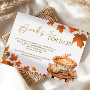 D'accompagnement Livres à tarte pour baby showers pour carte bébé