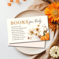 Livres Citrouilles d'automne pour la carte de boît
