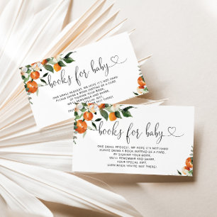 D'accompagnement Livres Citrus pour bébé carte d'enclos