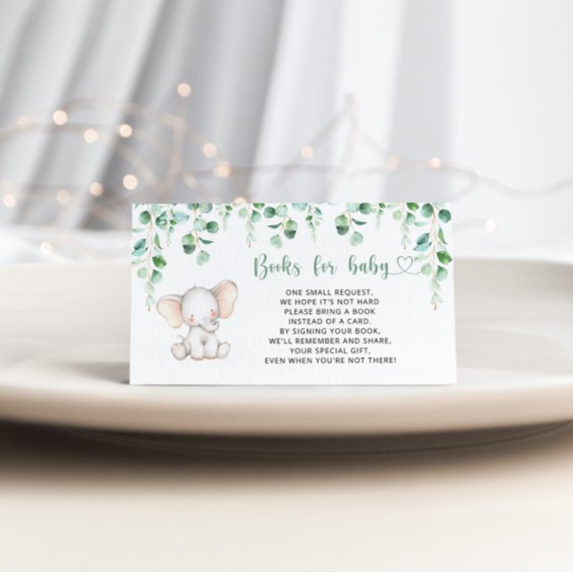 D'accompagnement Livres d'éléphants pour la carte d'enclos pour béb (Créateur téléchargé)