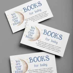 D'accompagnement Livres "Over the Moon" pour Carte de Baby Shower