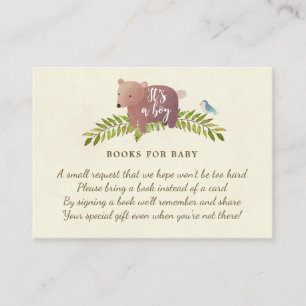 D'accompagnement livres pour bébé carte de demande de livre mignon