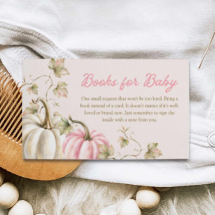D'accompagnement Livres pour carte de bébé pour Baby Shower de peti
