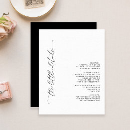 D'accompagnement Mariage noir et blanc Détails Carte de boîtier