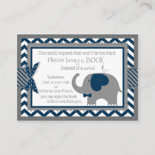 D'accompagnement Navy Elephant Bird Apportez une carte de livre