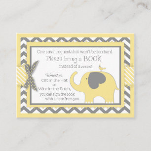 D'accompagnement Oiseau d'éléphant jaune Apportez une carte de livr
