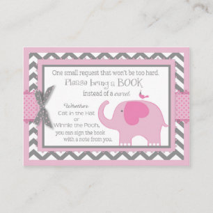D'accompagnement Oiseau d'éléphant rose Apportez une carte de livre