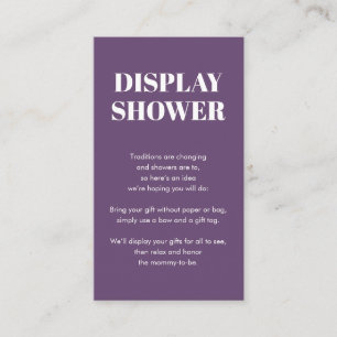 D'accompagnement Pourpre   Afficher la carte de douche