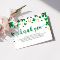 Un Carte de remerciements De Baby shower Un Peu Ch