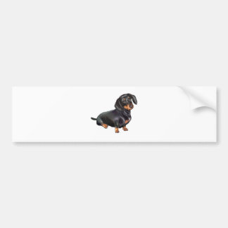 Dachshund (A) - Black and Tan Bumper Sticker
