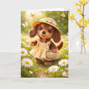 Dachshund Any Occasion Digital Download Card