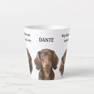 Dachshund Art Funny Quotes Sausage Dog Gift Coffee Latte Mug