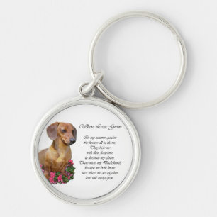 Dachshund Art Gifts Keychain