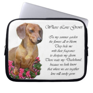 Dachshund Art Gifts Laptop Sleeve