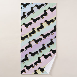 Dachshund Bath Towel
