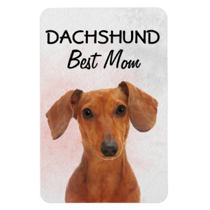 Dachshund Best Mom Magnet