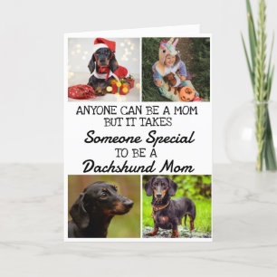 Dachshund ...Best Mom Mother's Day Card