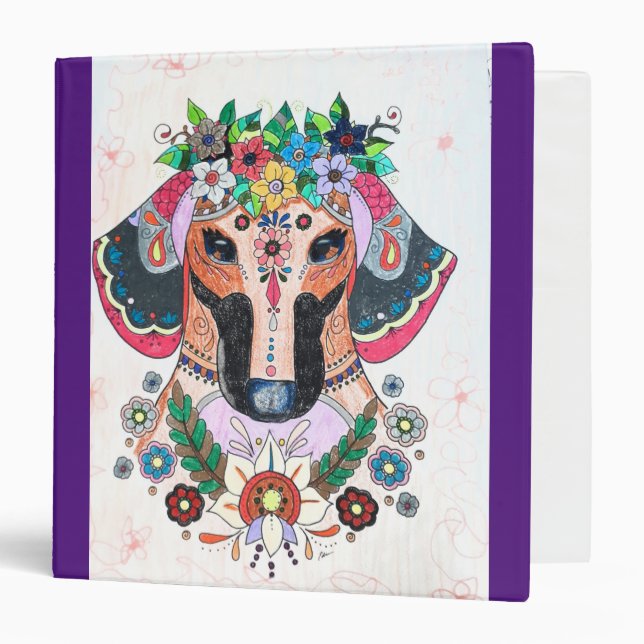 Dachshund Binder (Front/Inside)