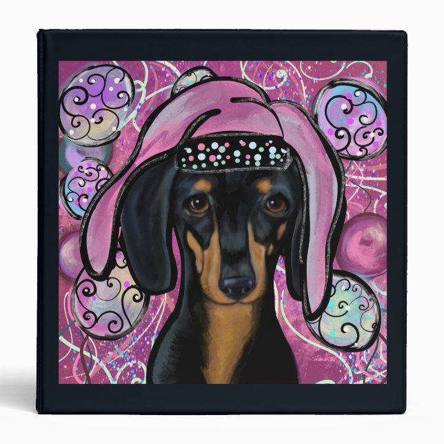 DACHSHUND         BINDER (Front)