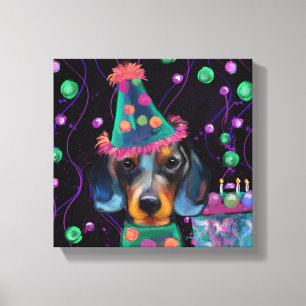 DACHSHUND CANVAS PRINT