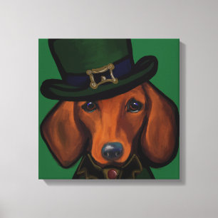 DACHSHUND CANVAS PRINT