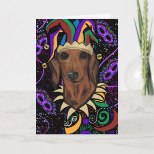 Dachshund card