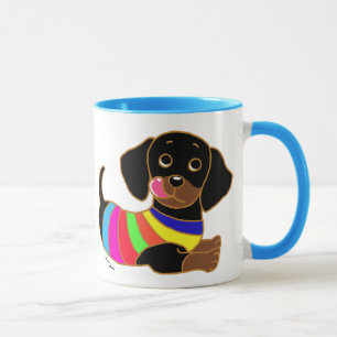 Dachshund Cartoon 2 Mug