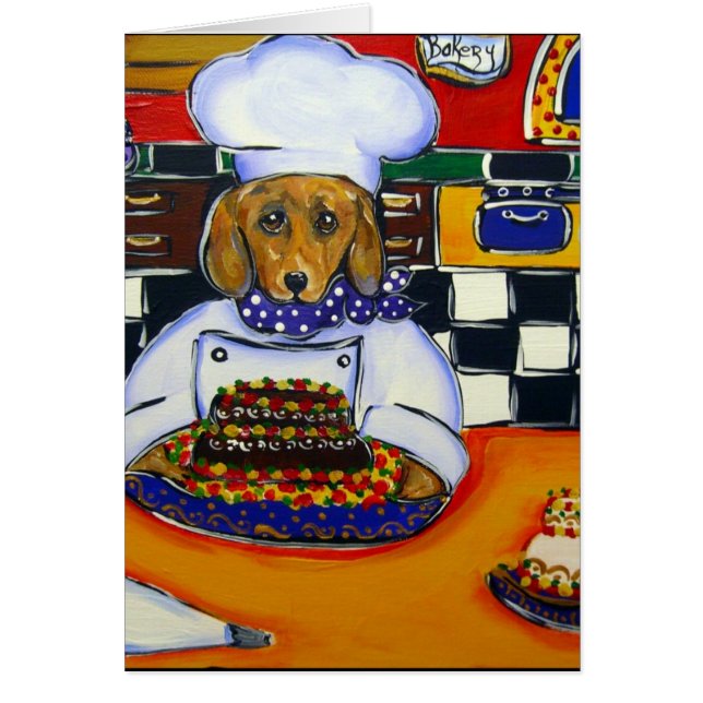 Dachshund Chef (Front)