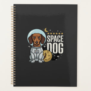 Dachshund Chien Spatial Astronaute Vecteur