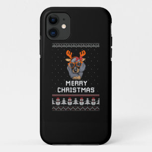Dachshund Christmas iPhone 11 Case