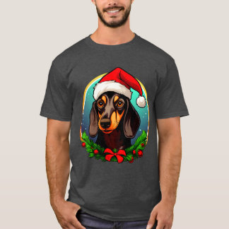 Dachshund Christmas T-Shirt