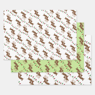 Dachshund Christmas Wrapping Paper - Two Styles