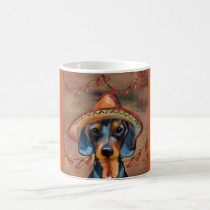 Dachshund Cinco de Mayo Coffee Mug