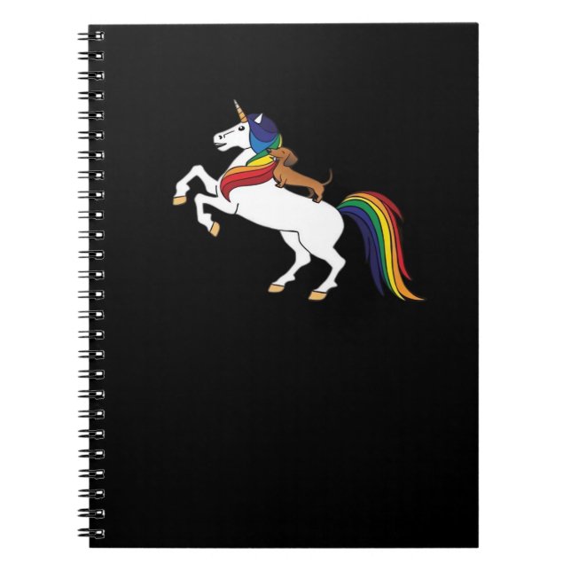Dachshund Classic T-Shirt Notebook (Front)
