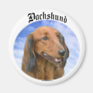 Dachshund Clouds Magnet